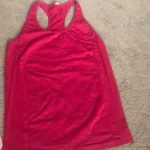 Fabletics Workout tank top in chartreuse